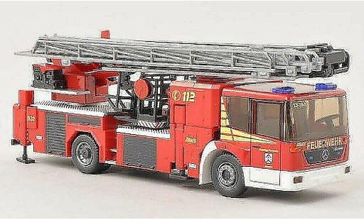 Mercedes Econic Feuerwehr 1/87 Wiking Metz B32 Straelen Hubrettungsbuhne modellautos