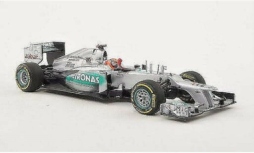 Mercedes F1 2012 1/43 Minichamps W03 No.7 Petronas GP Valencia modellautos