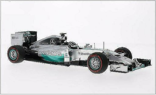Mercedes F 2014 1/18 Spark W05 Hybrid No.6 AMG Formel 1 Team Petronas Formel 1 GP Monaco modellautos