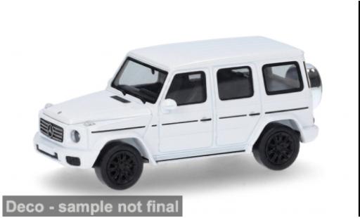 Modellautos Mercedes Classe G weiss 1/87 Herpa