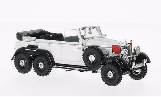 Mercedes G4 Base 1/43 Signature weiss 1938 modellautos