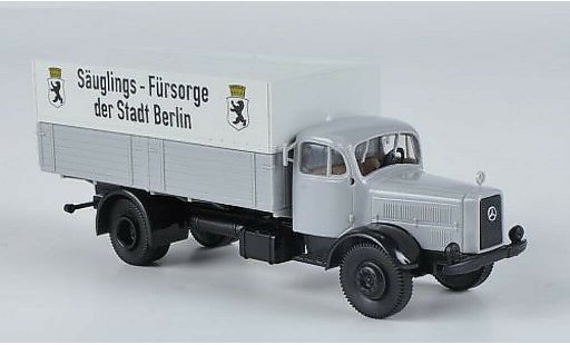 Mercedes L4500 Base 1/87 Brekina Sauglings-Fursorge der Stadt Berlin modellautos