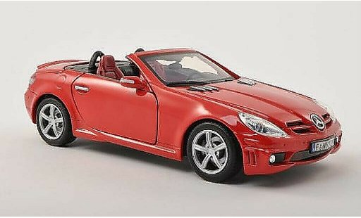 Mercedes Classe SLK AMG 1/18 Motormax 55 (R171) rot modellautos