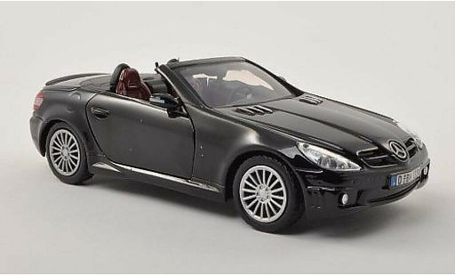 Mercedes Classe SLK AMG 1/24 Motormax 55 (R171) schwarz modellautos