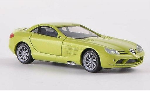 Mercedes SLR Base 1/87 Herpa McLaren gr&Atilde;&frac14;n 2004 modellautos
