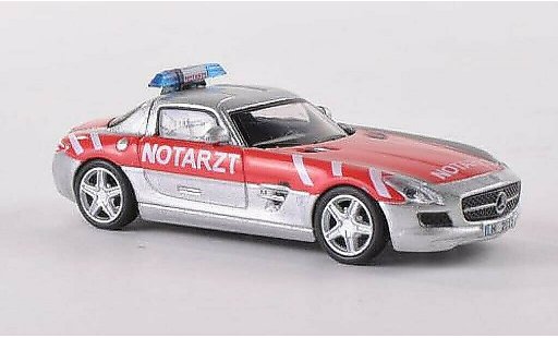 Mercedes SLS Coupe 1/87 Schuco AMG (C197) Notarzt modellautos