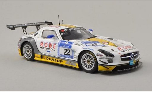 Mercedes SLS GT3 1/43 Spark AMG No.22 ROWE/Biedermann 24h Nurburgring 2013 /N.Bastian modellautos