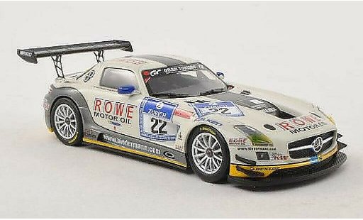 Mercedes SLS GT3 1/43 Minichamps AMG No.22 Rowe Racing 24h Nurburgring 2012 /Seyffahrt modellautos