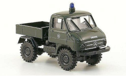 Mercedes Unimog 406-425 1/87 Brekina 411 Pritsche Polizei modellautos