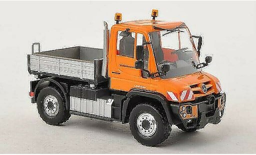 Mercedes Unimog 406-425 1/87 Busch U430 Pritsche Strassenmeisterei modellautos