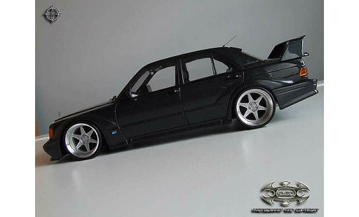 Mercedes 190 Evo 1/18 Autoart 2.5 16 evolution 2 jantes bords larges modellautos