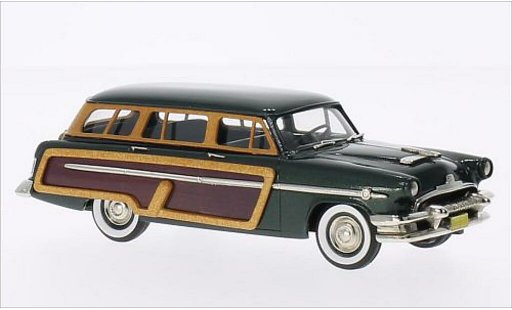 Mercury Monterey Station Wagon 1/43 Brooklin mettalic gr&Atilde;&frac14;n/Holzoptik 1954 modellautos