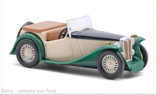 MG Midget 1/87 Busch TC beige/gr&uuml;n 1945 1:87 modellautos