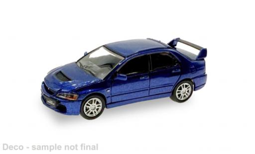Mitsubishi Lancer 1/87 Micro City 87 Evo IX blau 1:87 modellautos