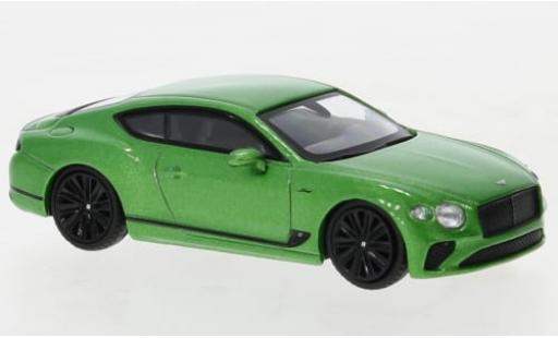 Bentley Continental 1/64 Mini GT GT Speed metallise gr&uuml;n 1:64 modellautos
