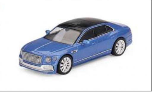 Modellautos Bentley Flying Spur 1/64 Mini GT blau/schwarz 1:64 Bentley Flying Spur 1/64 Mini GT blau/schwarz 1:64 modellautos