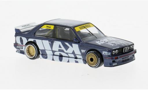 Bmw M3 1/64 Mini GT (E30) blau 1989 1:64 modellautos