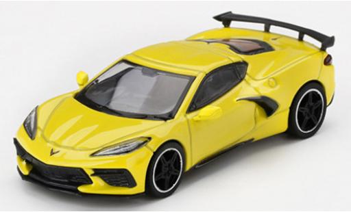 Modellautos Chevrolet Corvette 1/64 Mini GT (C8) Stingray mettalic gelb 2020 Chevrolet Corvette 1/64 Mini GT (C8) Stingray mettalic gelb 2020 modellautos
