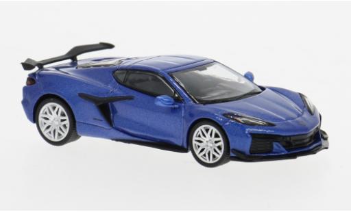 Modellautos Chevrolet Corvette 1/64 Mini GT Z06 blau 2023 1:64 Chevrolet Corvette 1/64 Mini GT Z06 blau 2023 1:64 modellautos