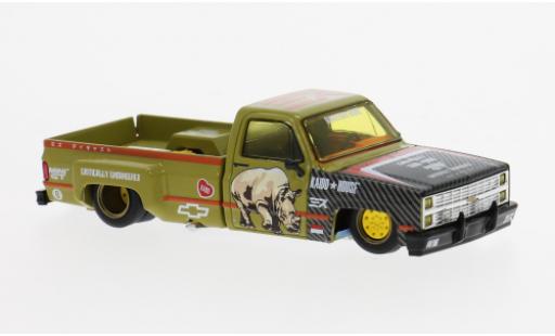 Modellautos Chevrolet Silverado 1/64 Mini GT 1980 Sumatran Rhino 1:64 Chevrolet Silverado 1/64 Mini GT 1980 Sumatran Rhino 1:64 modellautos