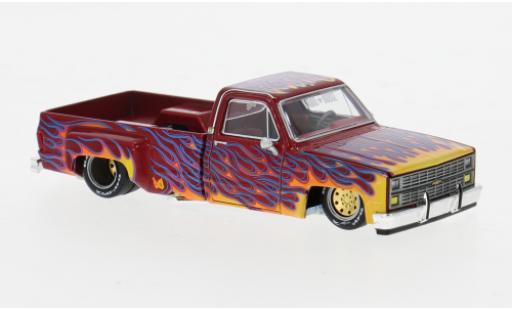 Modellautos Chevrolet Silverado 1/64 Mini GT Dually on Fire V1 Dekor 1:64 Chevrolet Silverado 1/64 Mini GT Dually on Fire V1 Dekor 1:64 modellautos