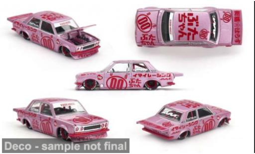 Datsun 510 1/64 Mini GT Pro Street Buta V1 pink 1:64 modellautos