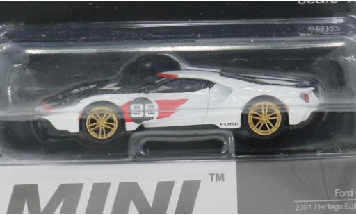 Modellautos Ford GT 1/64 Mini GT MK II weiss/Dekor 2021 1:64 Ford GT 1/64 Mini GT MK II weiss/Dekor 2021 1:64 modellautos