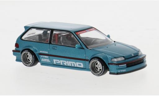 Modellautos Honda Civic 1/64 Mini GT blau 1987 1:64 Honda Civic 1/64 Mini GT blau 1987 1:64 modellautos