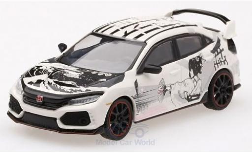 Modellautos Honda Civic 1/64 Mini GT Type R (FK8) 2018 Art Car Manga Honda Civic 1/64 Mini GT Type R (FK8) 2018 Art Car Manga modellautos