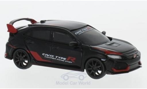Modellautos Honda Civic 1/64 Mini GT Type R (FK8) matt-schwarz/rot Customer Racing Study Honda Civic 1/64 Mini GT Type R (FK8) matt-schwarz/rot Customer Racing Study modellautos