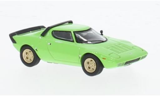 Modellautos Lancia Stratos 1/64 Mini GT HF Stradale grün 1:64 Lancia Stratos 1/64 Mini GT HF Stradale grün 1:64 modellautos