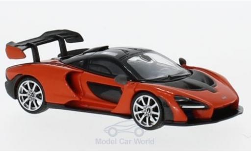 Modellautos McLaren Senna 1/18 Mini GT orange McLaren Senna 1/18 Mini GT orange modellautos