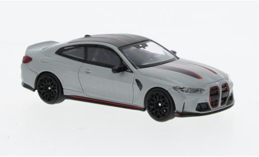 Modellautos Bmw M4 1/64 Mini GT CSL (G82) metallise gris clair Bmw M4 1/64 Mini GT CSL (G82) metallise gris clair modellautos