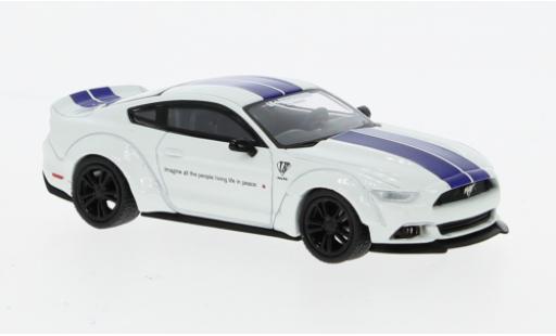 Modellautos Ford Mustang 1/64 Mini GT GT LB-Works blanche Ford Mustang 1/64 Mini GT GT LB-Works blanche modellautos