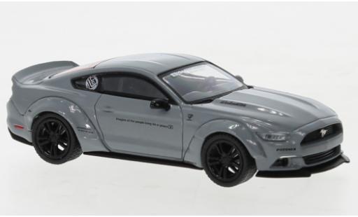 Modellautos Ford Mustang 1/64 Mini GT GT LB-Works grau Ford Mustang 1/64 Mini GT GT LB-Works grau modellautos