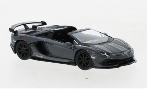 Modellautos Lamborghini Aventador 1/64 Mini GT SVJ Roadster metallise grau Lamborghini Aventador 1/64 Mini GT SVJ Roadster metallise grau modellautos