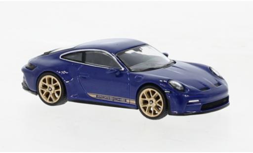 Modellautos Porsche 991 GT3 1/64 Mini GT 911  Touring metallise blau Porsche 991 GT3 1/64 Mini GT 911  Touring metallise blau modellautos