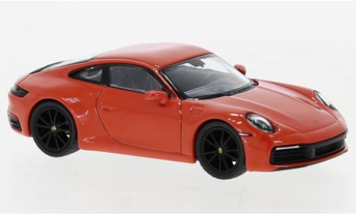 Modellautos Porsche 992 4S 1/64 Mini GT 911  Carrera orange Porsche 992 4S 1/64 Mini GT 911  Carrera orange modellautos