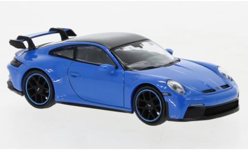 Modellautos Porsche 992 GT3 1/64 Mini GT 911  bleu Porsche 992 GT3 1/64 Mini GT 911  bleu modellautos
