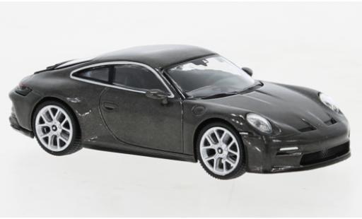 Modellautos Porsche 992 GT3 1/64 Mini GT 911  Touring metallise grau Porsche 992 GT3 1/64 Mini GT 911  Touring metallise grau modellautos