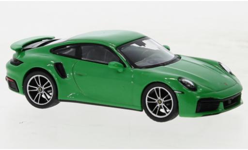 Modellautos Porsche 992 Turbo s 1/64 Mini GT 911  Turbo S vert Porsche 992 Turbo s 1/64 Mini GT 911  Turbo S vert modellautos
