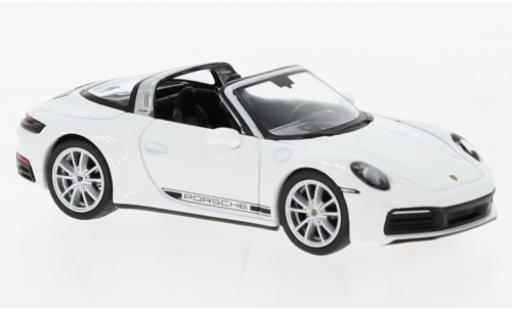 Porsche 911 1/64 Mini GT Targa S weiss modellautos