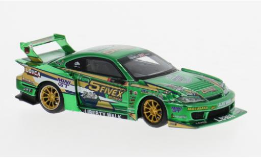 Modellautos Nissan Silvia 1/64 Mini GT S15 LB-Super Silhouette 2024 Fausto Racing 1:64 Nissan Silvia 1/64 Mini GT S15 LB-Super Silhouette 2024 Fausto Racing 1:64 modellautos