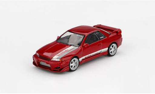 Modellautos Nissan Skyline 1/64 Mini GT GT-R (R32) rot 1:64 Nissan Skyline 1/64 Mini GT GT-R (R32) rot 1:64 modellautos