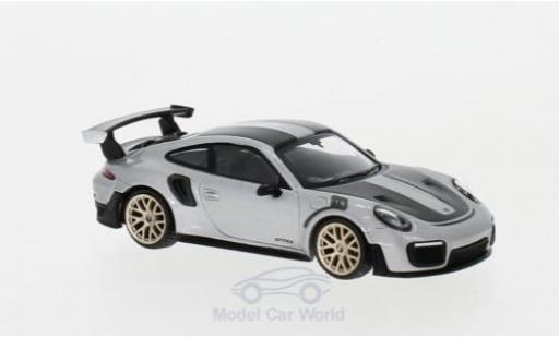 Modellautos Porsche 991 GT2 RS 1/64 Mini GT 911 ( II) GT2 RS silber RHD Weissach Package Porsche 991 GT2 RS 1/64 Mini GT 911 ( II) GT2 RS silber RHD Weissach Package modellautos