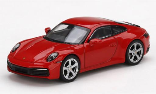 Modellautos Porsche 992 4S 1/64 Mini GT 911 () Carrera 4S rot Porsche 992 4S 1/64 Mini GT 911 () Carrera 4S rot modellautos
