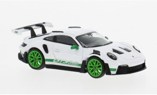 Modellautos Porsche 992 GT3 R 1/64 Mini GT 911  S weiss/grün 1:64 Porsche 992 GT3 R 1/64 Mini GT 911  S weiss/grün 1:64 modellautos