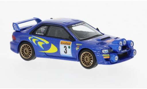 Subaru Impreza 1/64 Mini GT WRC98 Rally Monte Carlo 1998 #3 1:64 modellautos