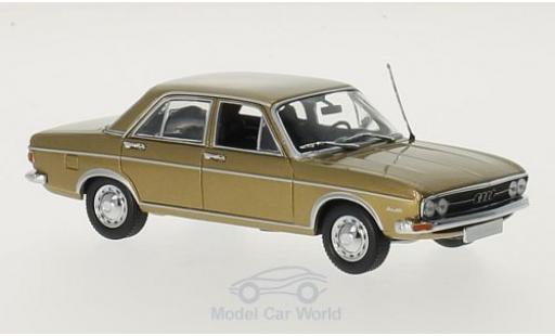 Modellautos Audi 100 1/43 Minichamps gold 1969 Audi 100 1/43 Minichamps gold 1969 modellautos