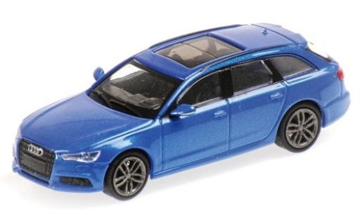 Modellautos Audi A6 1/87 Minichamps Avant mettalic blau 2018 Audi A6 1/87 Minichamps Avant mettalic blau 2018 modellautos